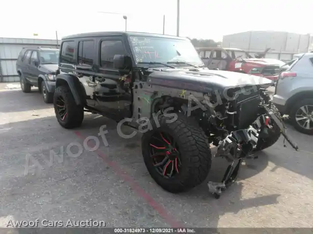 2021 Jeep Wrangler 1C4HJXFG6MW762717 — Iaai auction photo 1