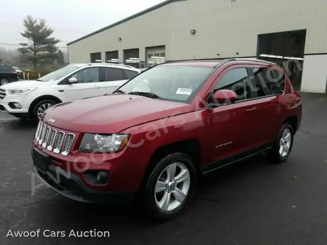 2017 Jeep Compass 1C4NJDEB4HD168426 — Manheim auction photo 1