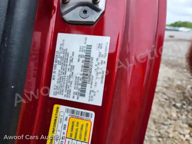 2016 Ford Mustang 1FA6P8AM2G5212147 — photo 12 de la vente Copart