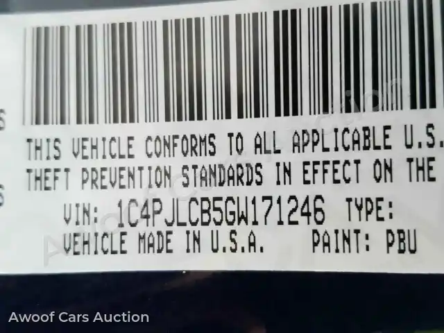 2016 Jeep Grand Cherokee 1C4PJLCB5GW171246 — Manheim auction photo 6