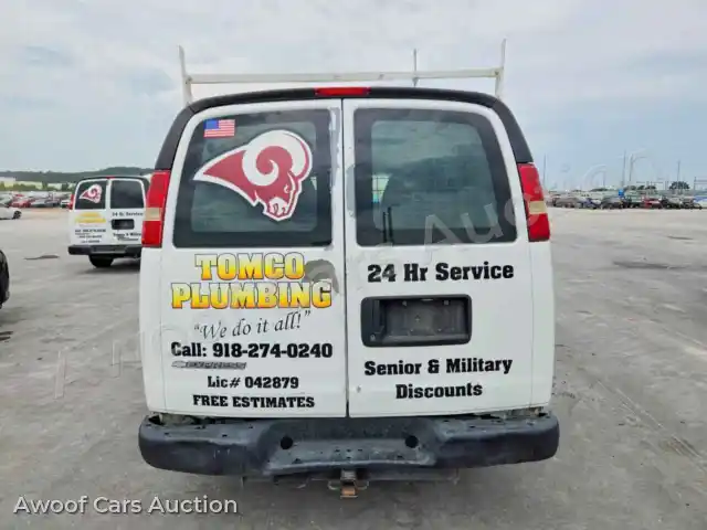 2010 Chevrolet Express 1GCUGADX0A1128518 — Copart auction photo 6