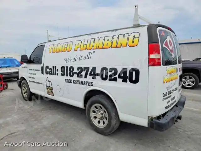 2010 Chevrolet Express 1GCUGADX0A1128518 — Copart auction photo 2