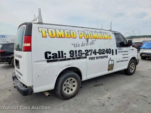 2010 Chevrolet Express 1GCUGADX0A1128518 — Copart auction photo 3