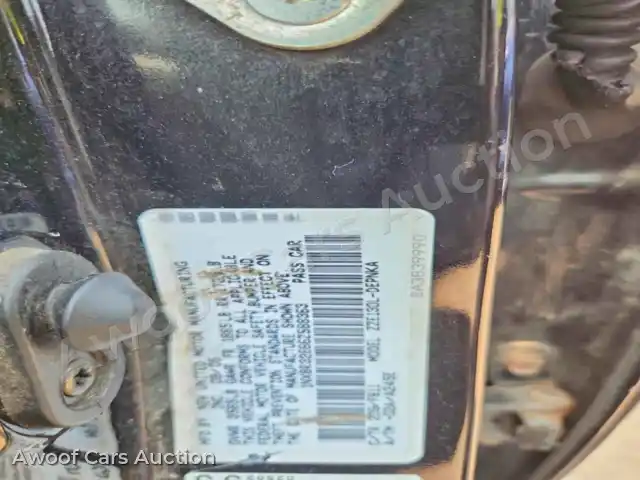 2006 Toyota Corolla 1NXBR32E66Z588363 — hoton gwanjo Copart na 12