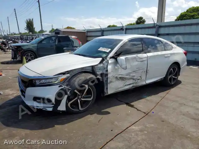 2018 Honda Accord 1HGCV2F52JA001791 — Copart auction photo 1