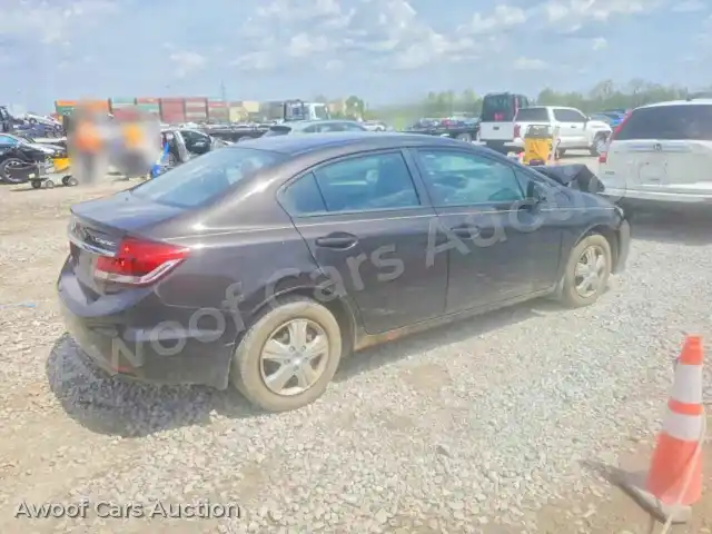 2013 Honda Civic 19XFB2F53DE006598 — Copart auction photo 3