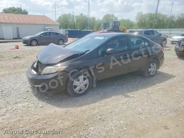 2013 Honda Civic 19XFB2F53DE006598 — Copart auction photo 1