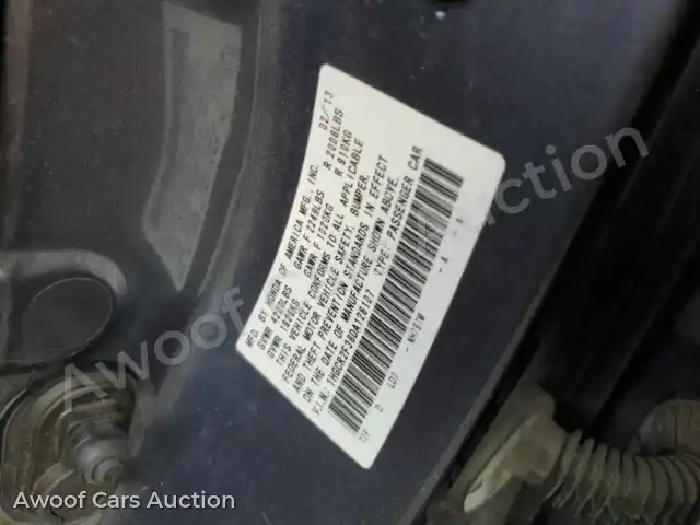 2013 Honda Accord 1HGCR2F38DA126107 — Copart auction photo 12