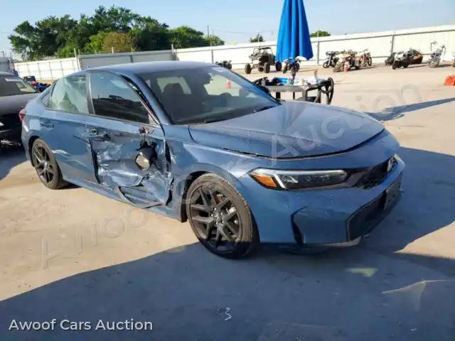 2025 Honda Civic 2HGFE2F54SH566558 — Copart auction photo 4
