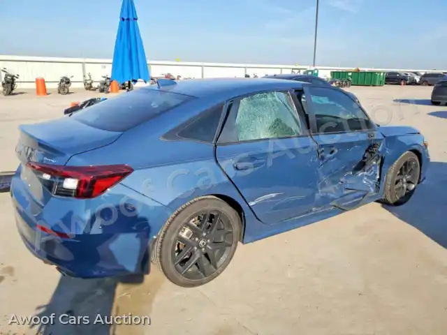 2025 Honda Civic 2HGFE2F54SH566558 — Copart auction photo 3