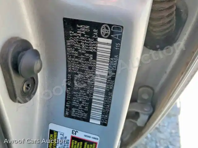 2013 Toyota Corolla 2T1BU4EE0DC920988 — Copart auction photo 12