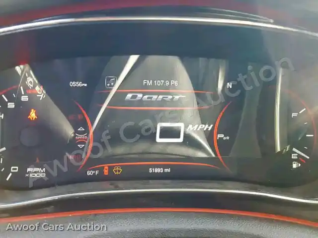 2016 Dodge Dart 1C3CDFEB6GD728993 — Copart auction photo 8