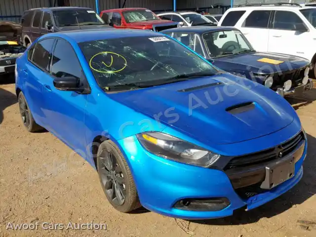 2016 Dodge Dart 1C3CDFEB6GD728993 — Copart auction photo 1