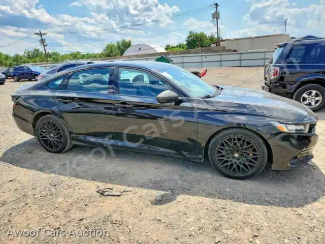 2018 Honda Accord 1HGCV1F33JA091980 — photo 4 de la vente Copart