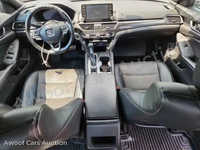 2018 Honda Accord 1HGCV1F33JA091980 — photo 8 de la vente Copart