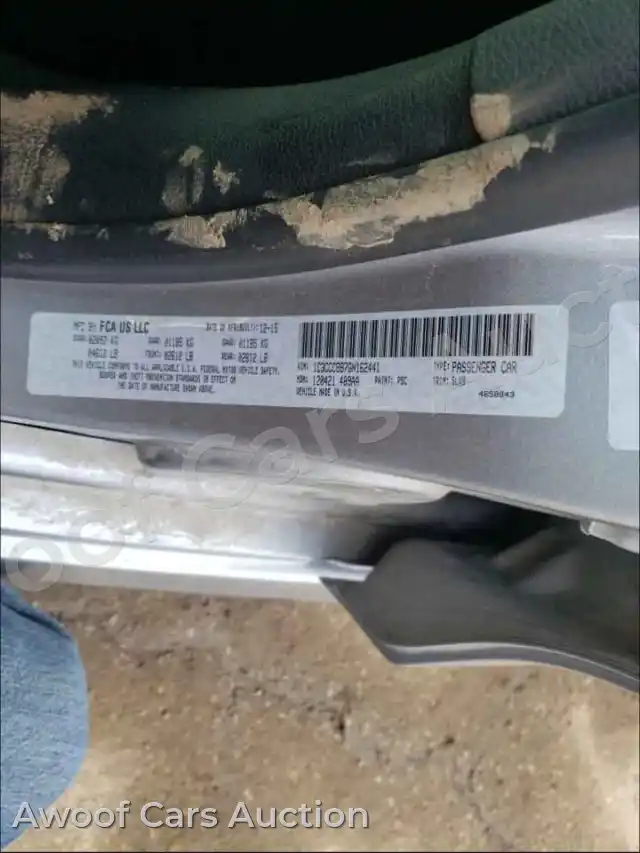 2016 Chrysler 200 1C3CCCBB7GN162441 — Copart auction photo 10