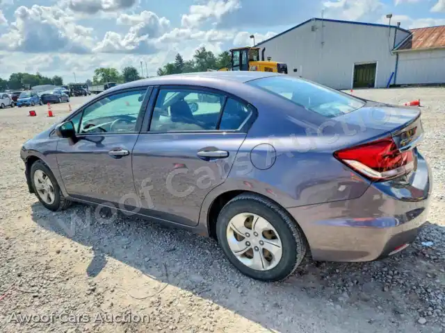 2015 Honda Civic 19XFB2F59FE082491 — Copart auction photo 2