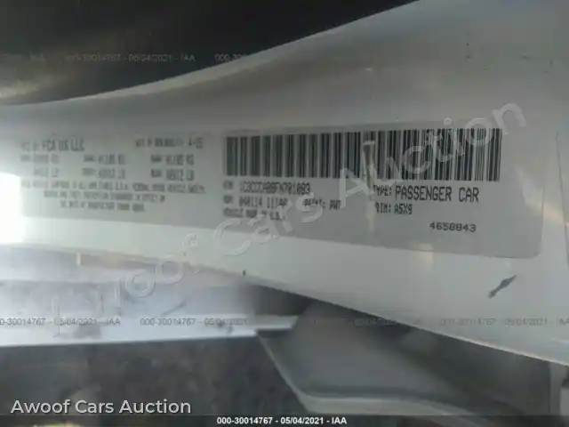 2015 Chrysler 200 1C3CCCAB8FN701083 — Iaai auction photo 9