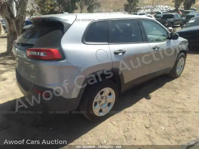 2016 Jeep Cherokee 1C4PJLAB0GW291345 — Iaai auction photo 4