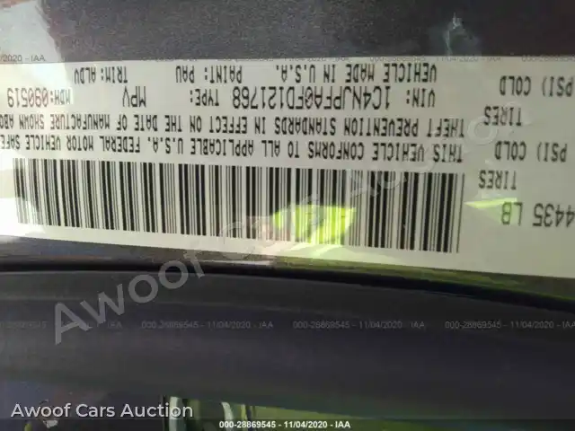 2015 Jeep Patriot 1C4NJPFA0FD121768 — Iaai auction photo 9