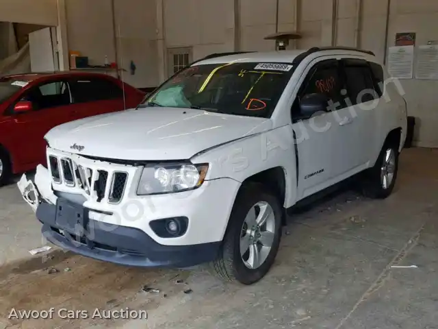 2016 Jeep Compass Sport 1C4NJDBB0GD713458 — hoton gwanjo Copart na 2