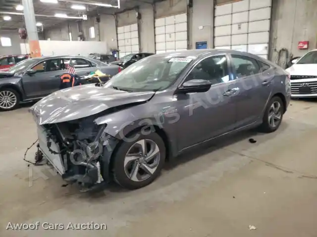 2019 Honda Insight 19XZE4F18KE031099 — Copart auction photo 1