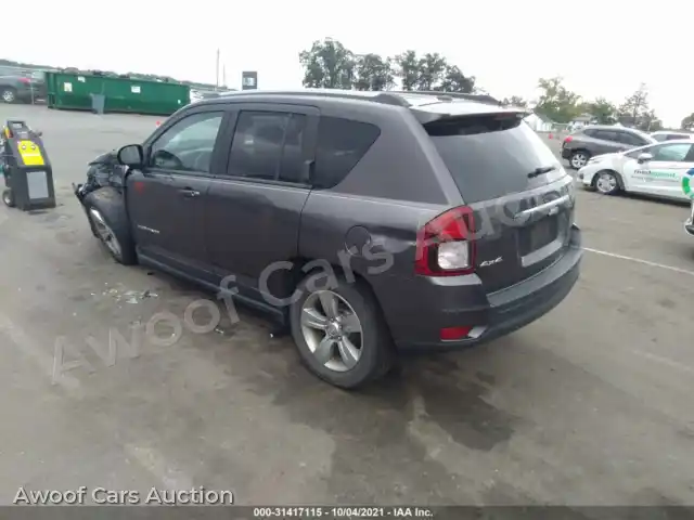 2016 Jeep Compass 1C4NJDBB3GD757048 — Iaai auction photo 3