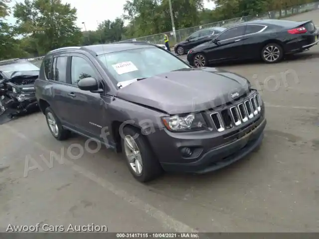 2016 Jeep Compass 1C4NJDBB3GD757048 — Iaai auction photo 1