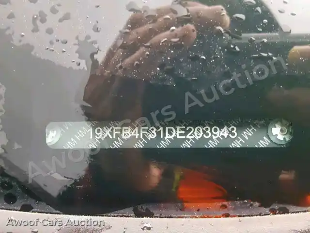 2013 Honda Civic 19XFB4F31DE203943 — Copart auction photo 10