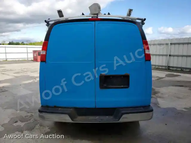 2018 GMC Savana 1GTW7AFP1J1334324 — hoton gwanjo Copart na 6