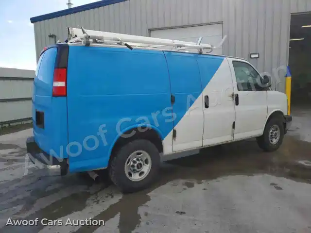 2018 GMC Savana 1GTW7AFP1J1334324 — hoton gwanjo Copart na 3