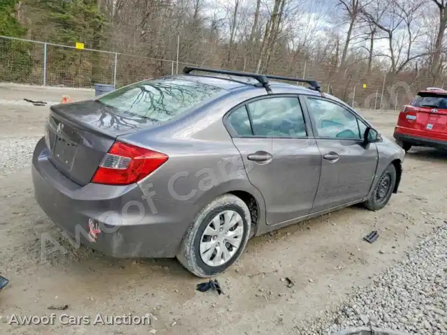 2012 Honda Civic 19XFB2F59CE377182 — Copart auction photo 3