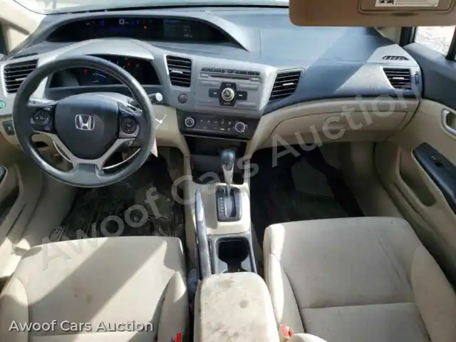 2012 Honda Civic 19XFB2F59CE377182 — Copart auction photo 8