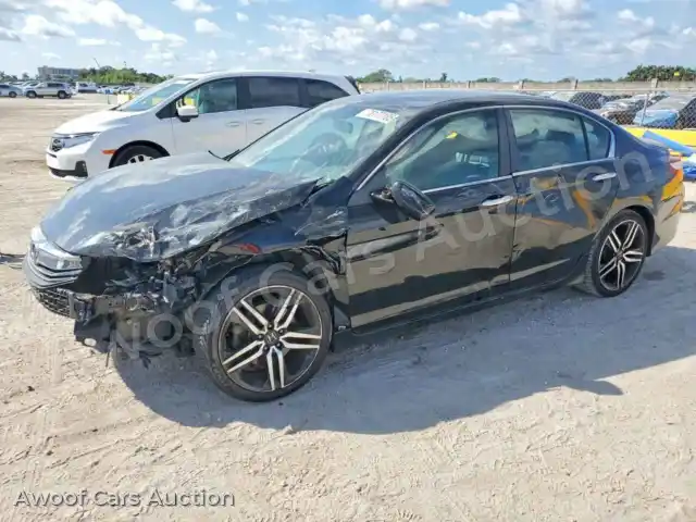 2017 Honda Accord 1HGCR2F12HA074462 — Copart auction photo 1