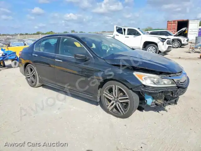 2017 Honda Accord 1HGCR2F12HA074462 — Copart auction photo 4