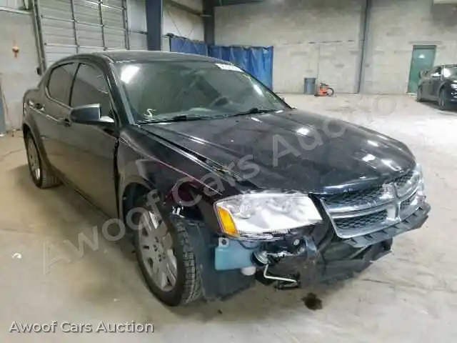 2013 Dodge Avenger 1C3CDZAB5DN638098 — Copart auction photo 1