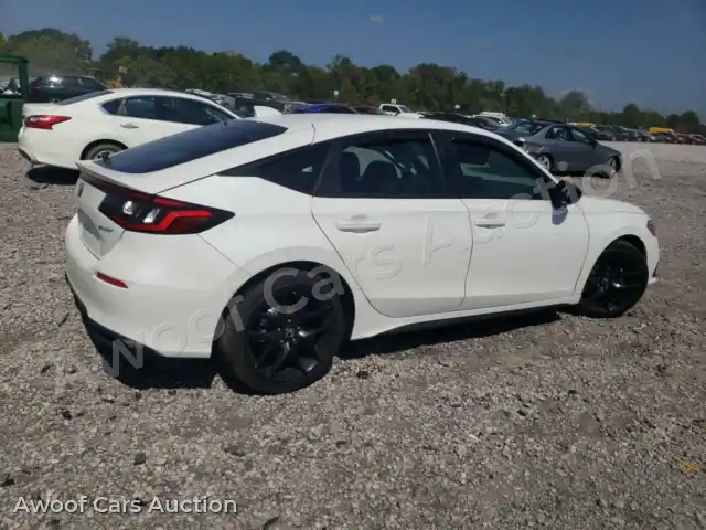 2024 Honda Civic 19XFL2H80RE032782 — Copart auction photo 3
