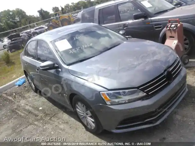 2015 Volkswagen Jetta 3VWLA7AJ8FM414480 — Iaai auction photo 1