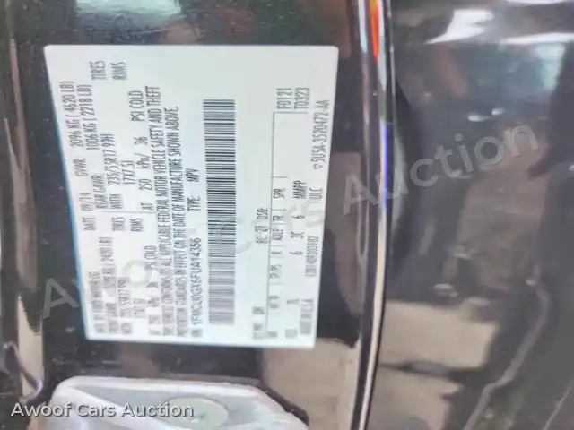 2015 Ford Escape 1FMCU0GX6FUA14356 — Copart auction photo 12