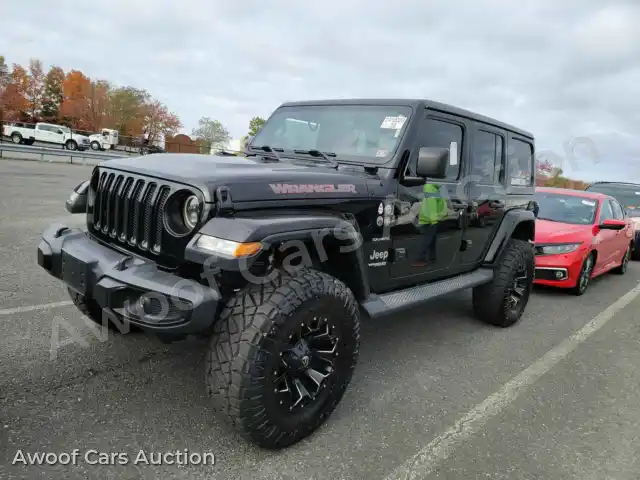2018 Jeep Wrangler 1C4HJXEG1JW105868 — Manheim auction photo 1