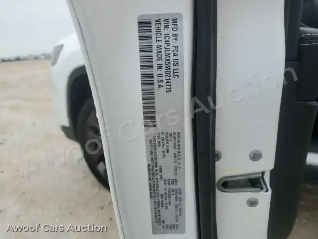 2021 Jeep Grand Cherokee 1C4PJLMX5MD214775 — Copart auction photo 13