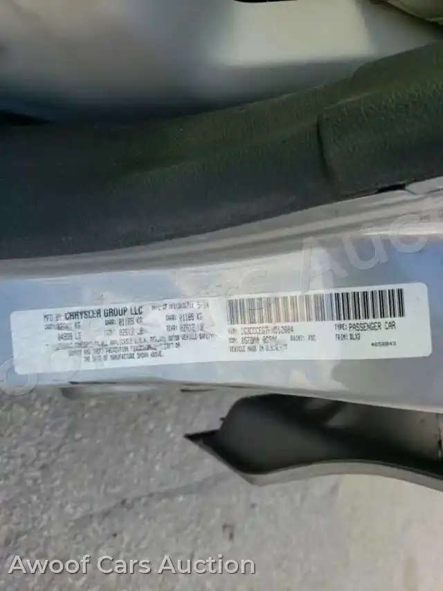 2015 Chrysler 200 1C3CCCEG7FN512804 — Copart auction photo 10