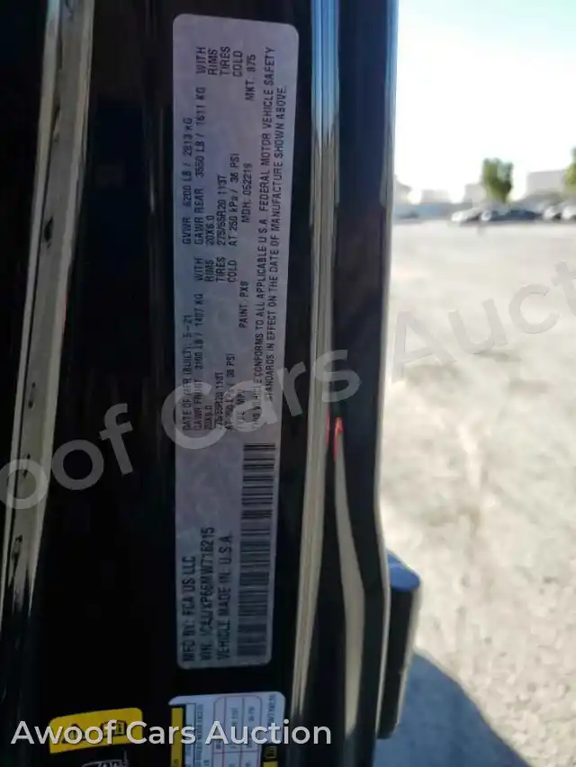 2021 Jeep Wrangler 1C4JJXP66MW716215 — Copart auction photo 12