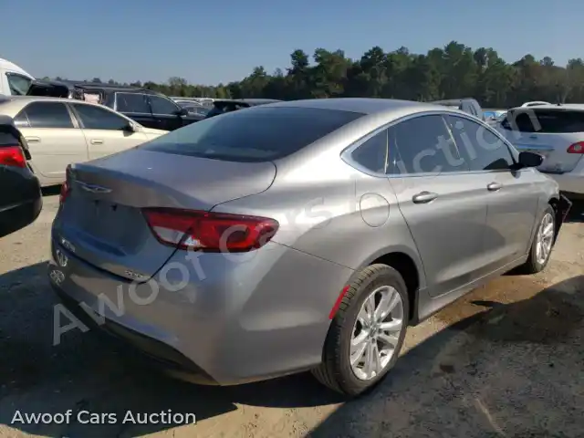 2017 Chrysler 200 1C3CCCFB2HN501599 — Copart auction photo 4