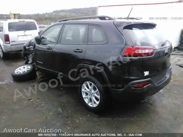 2015 Jeep Cherokee 1C4PJLAB6FW722124 — Iaai auction photo 3