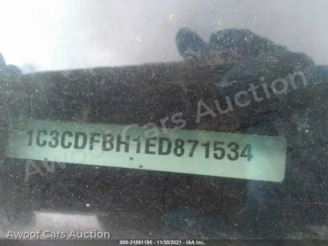 2014 Dodge Dart 1C3CDFBH1ED871534 — Iaai auction photo 9