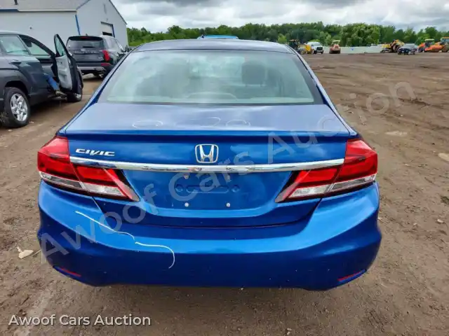 2014 Honda Civic 19XFB2F51EE216845 — Copart auction photo 6