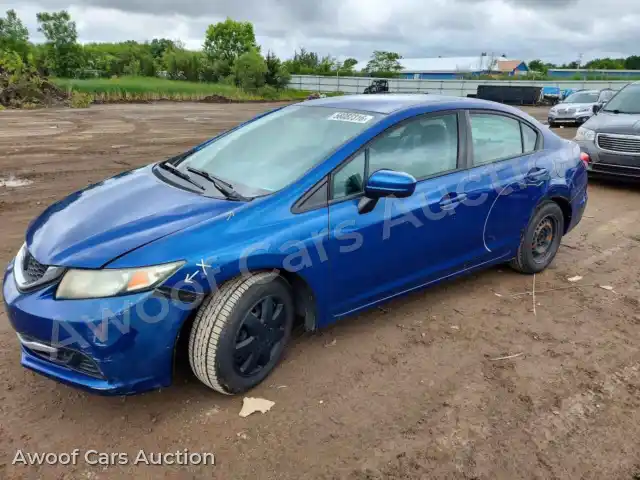 2014 Honda Civic 19XFB2F51EE216845 — Copart auction photo 1