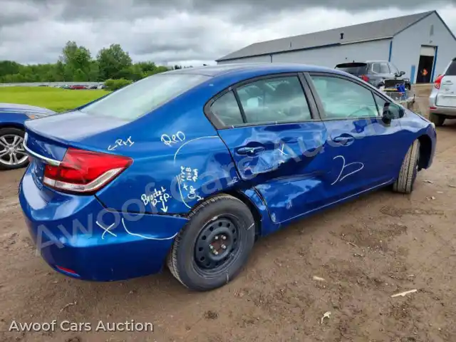 2014 Honda Civic 19XFB2F51EE216845 — Copart auction photo 3