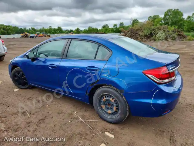 2014 Honda Civic 19XFB2F51EE216845 — Copart auction photo 2